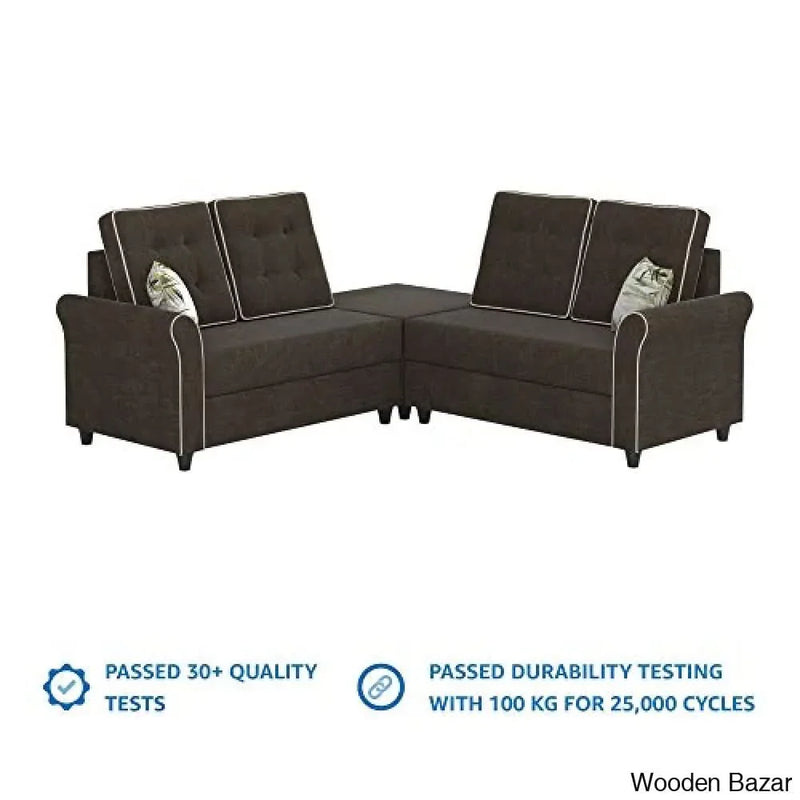 Cartina Fabric 5 seater sofa