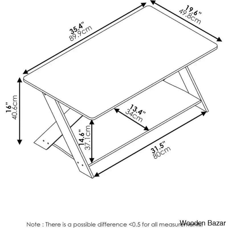 Chani Coffee and center Table
