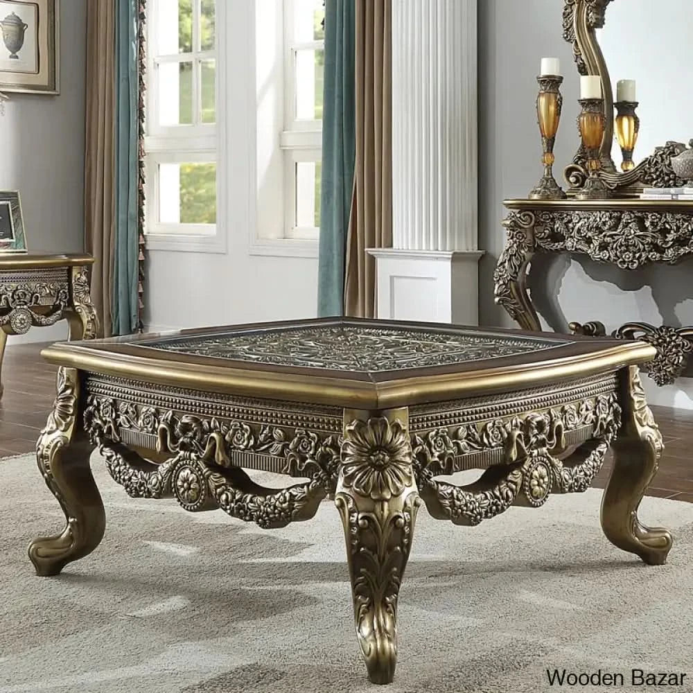 Chimpam Latest Coffee And Center Table For Luxe Living - Craft Decor Gold