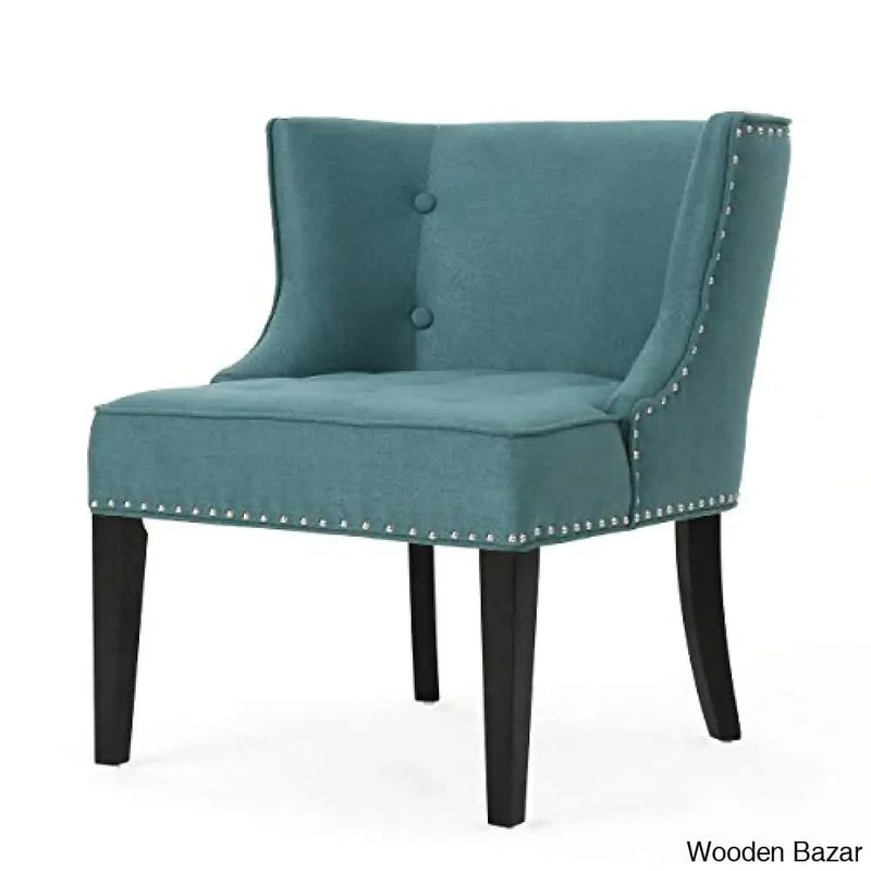 Christopher Knight Home Adelina Fabric Occaisional Chair, Dark Teal