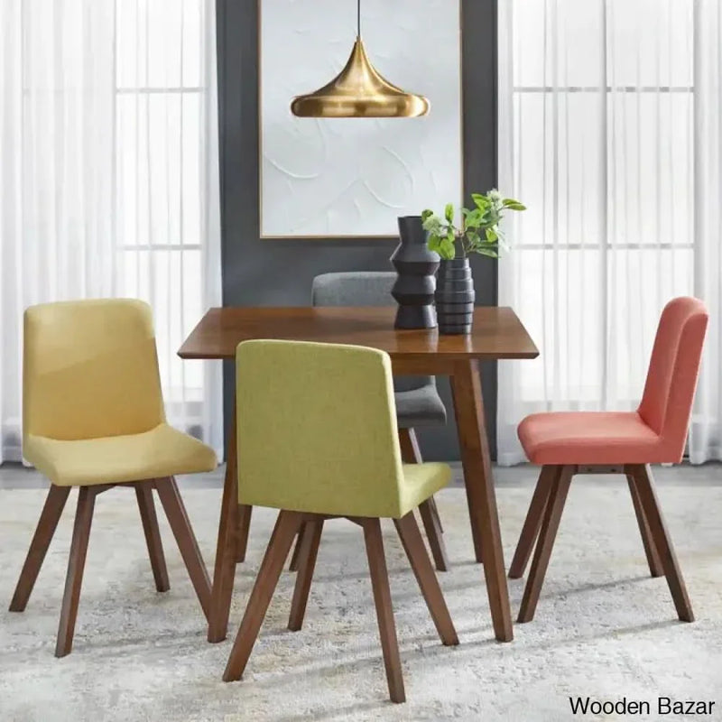 Clemency modern 4 Seater Dining table Set - Craft Decor