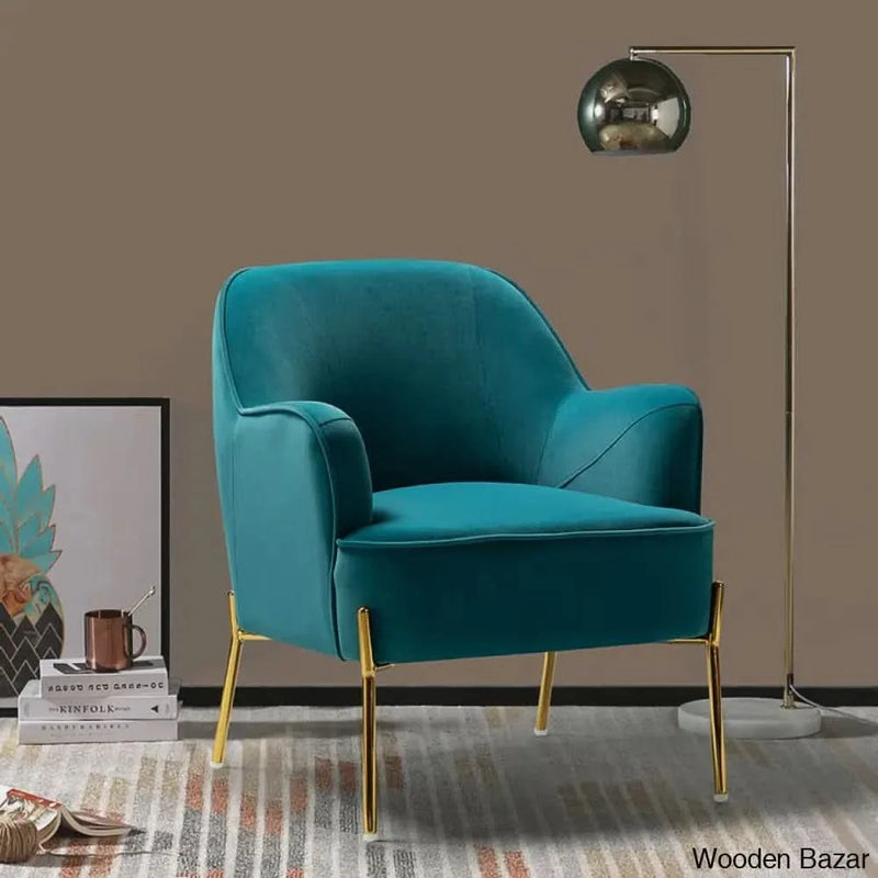 Cleo 26'' Wide Velvet Armchair
