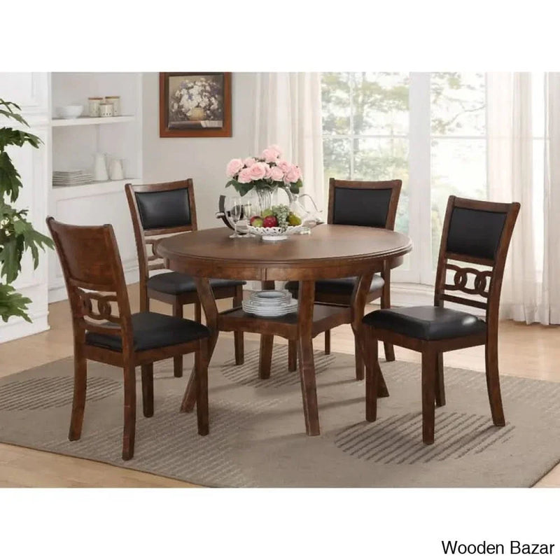 Cohoon 4 Seater Dining Table Set
