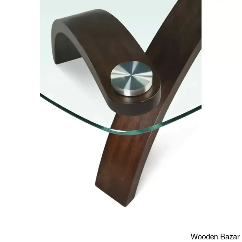 Comeauxi Glass Top Coffee and center Table