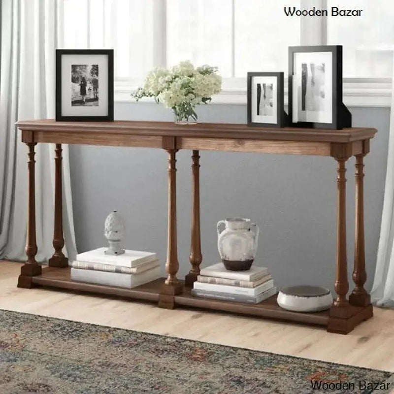 Console Table in teak wood