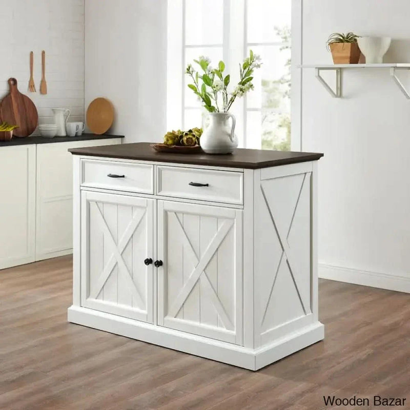 Cordova Wood Kitchen Island Kitchen trolley cart cabinet kitchen island with storage
