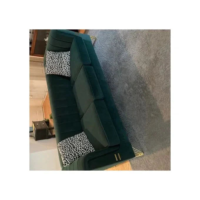 Normaa 84.2'' Velvet Tuxedo Arm Sofa