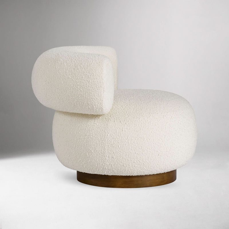 Oikex Rounded Swivel Chair - Craft Decor