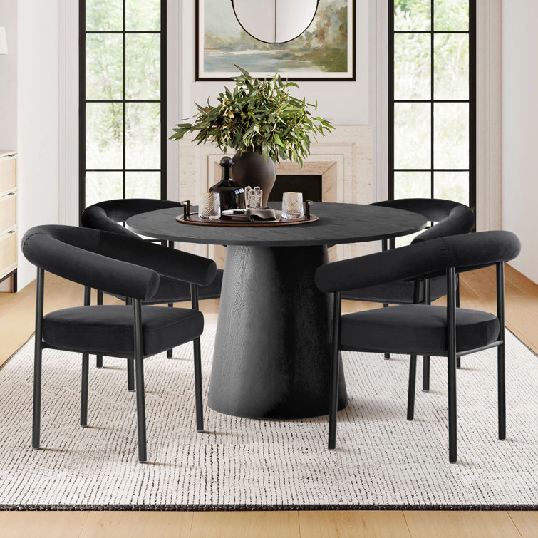 Heckman 5-Piece Round Dining Set