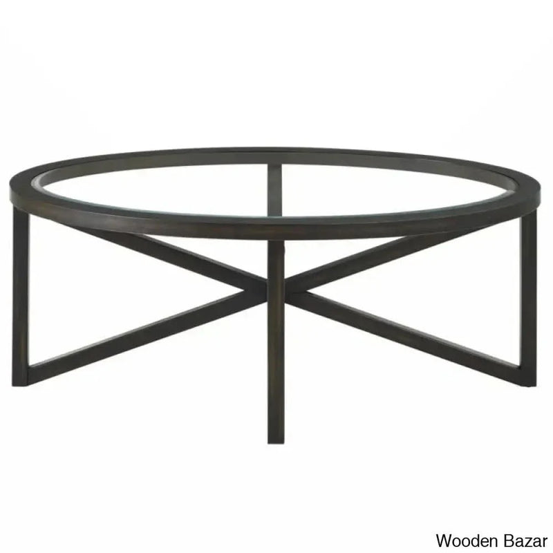 Eastchestero Tempered Glass Coffee and center Table