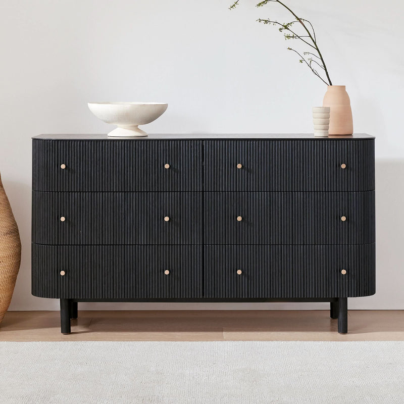 Renuker 6-Drawer Dresser - Craft Decor