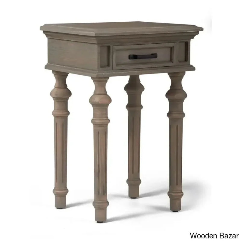 End table, side table made in teak wood