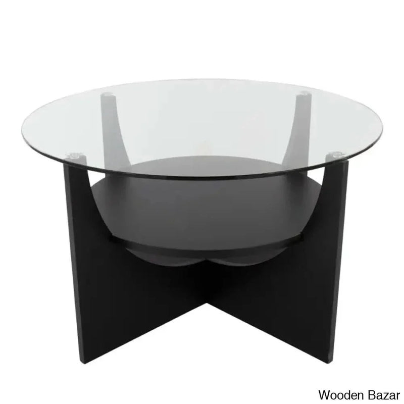 Ensca Glass Top Coffee and center Table