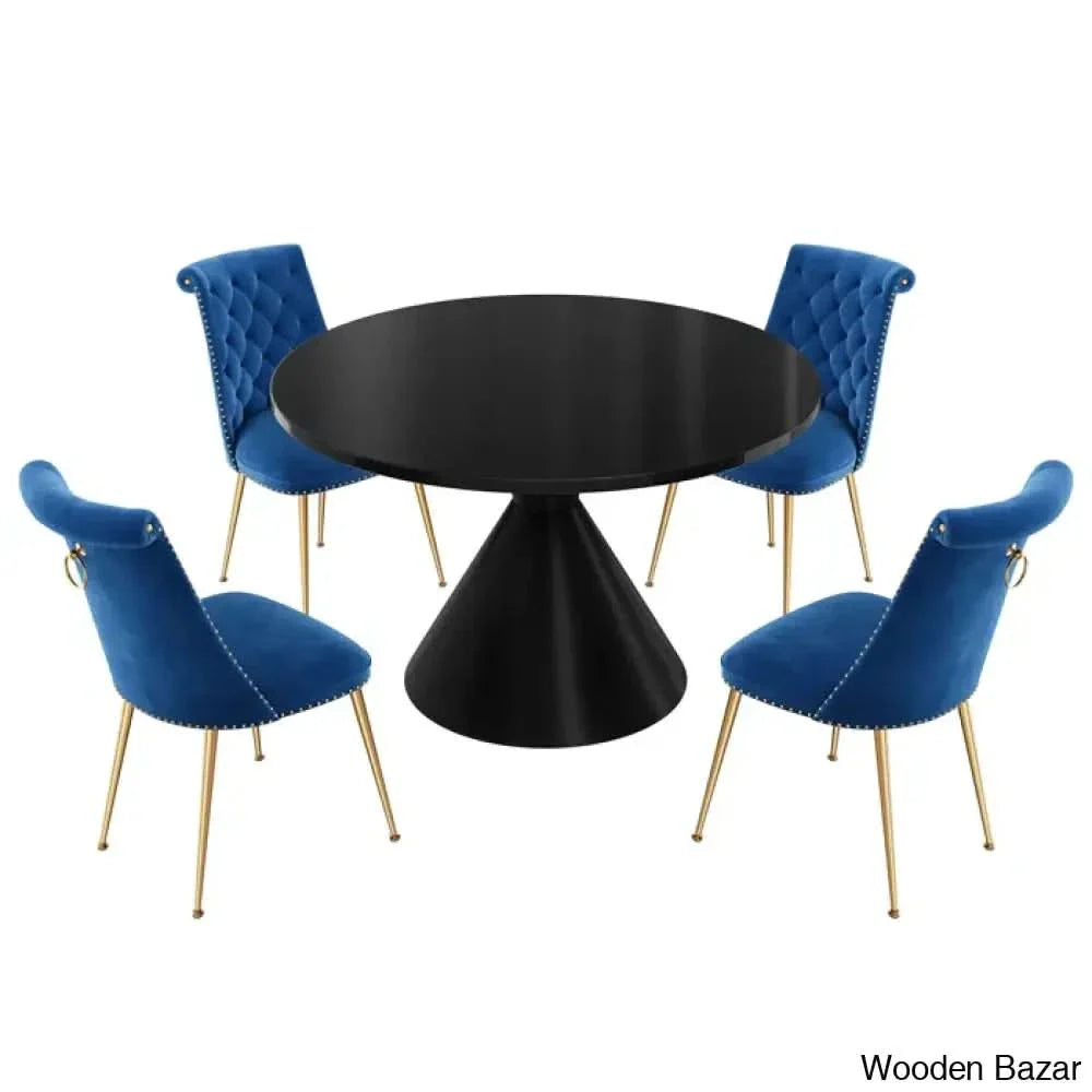 Ethan Luxurious Four Seater Dining Set For Luxe living