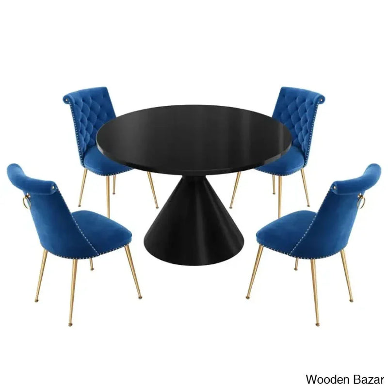 Ethan Luxurious Four Seater Dining Set For Luxe living
