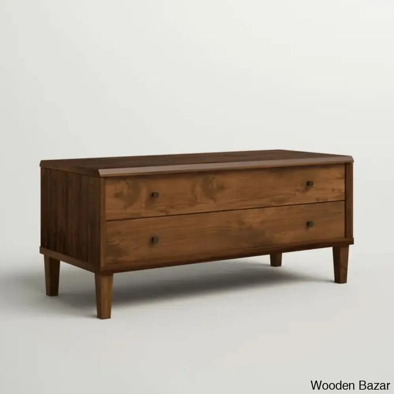 Fiorellas Coffee And Center Table Grand Walnut