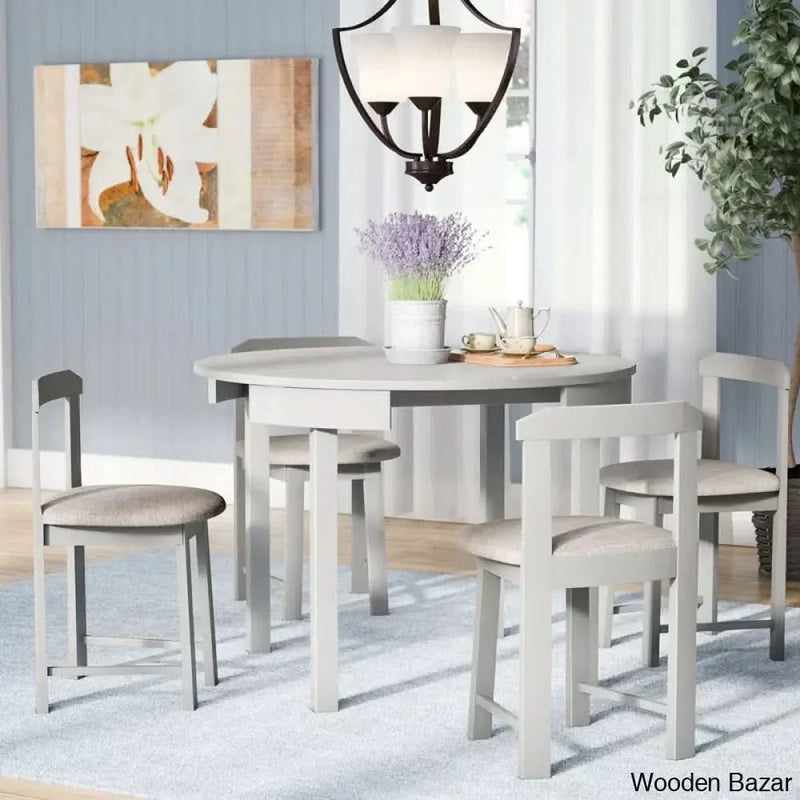 Fleetwood Modern 4 seater Dining Table Set - Craft Decor