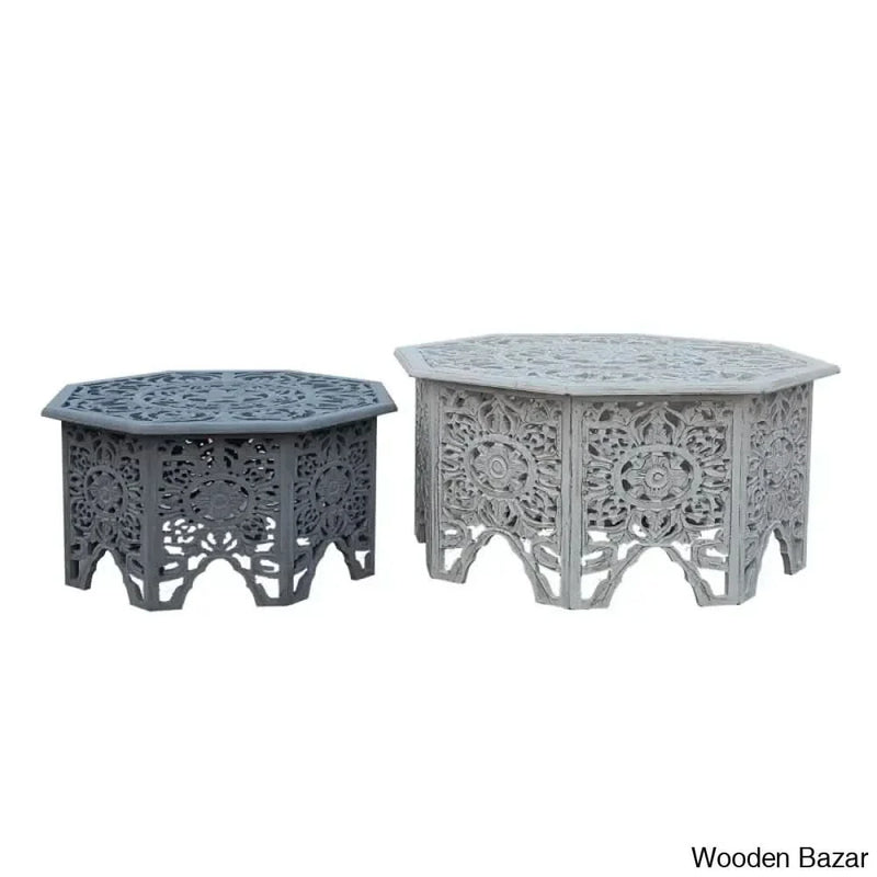 Folse 2 piece Nesting Coffee and center Tables