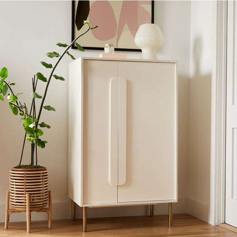 Reggs Stylish Wooden Armoire for Modern Living - Craft Decor