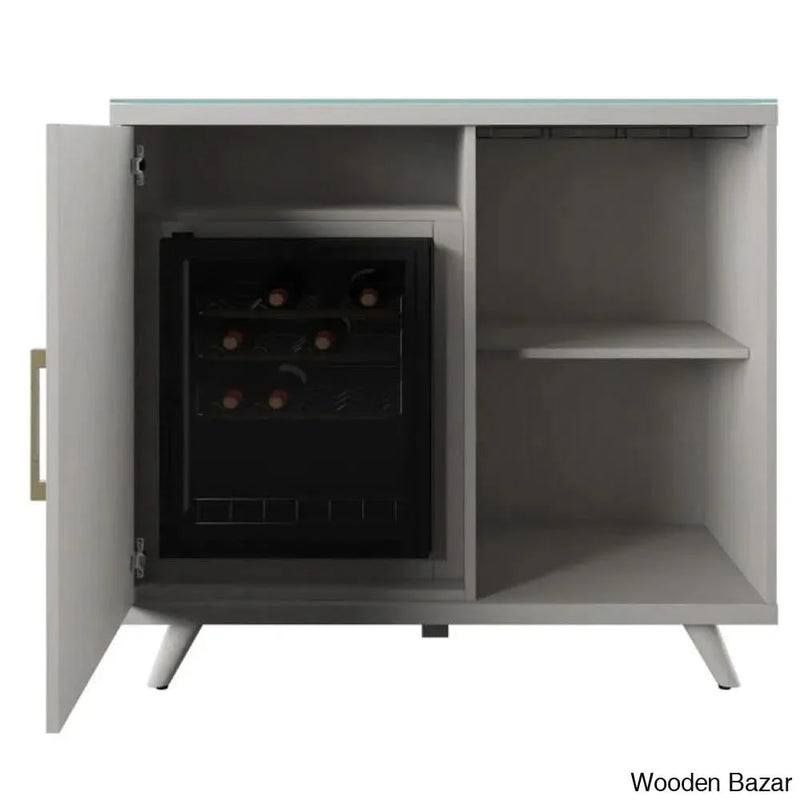 Geneal General Modern Bar Cabinet with Refrigerated Beverage New Cooler