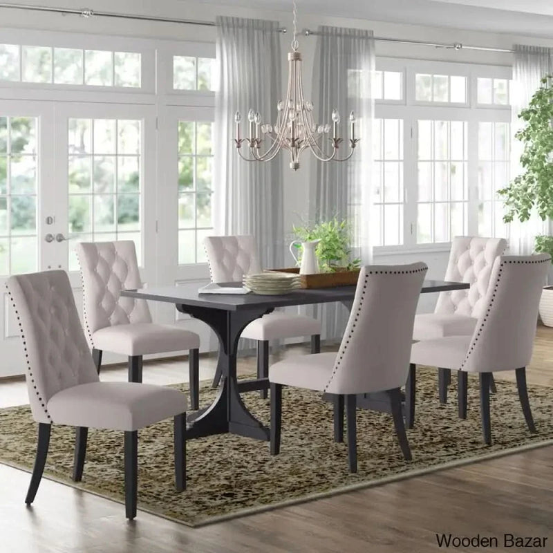 Glenmoor 6 - Person Dining Set (Teakwood)