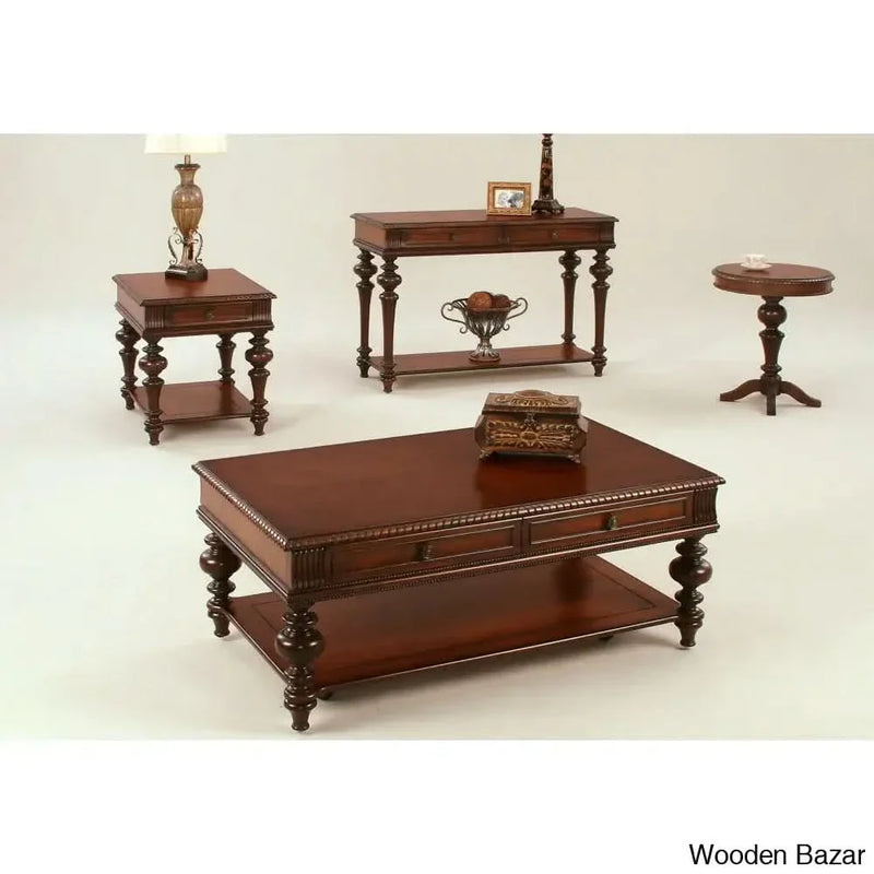 Gully Teak Wood Coffee Table