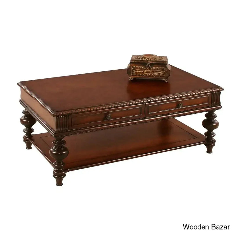 Gully Teak Wood Coffee Table
