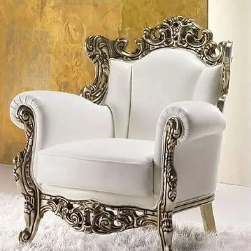 Handicrafts pure sheesham wood standard royal seating chair