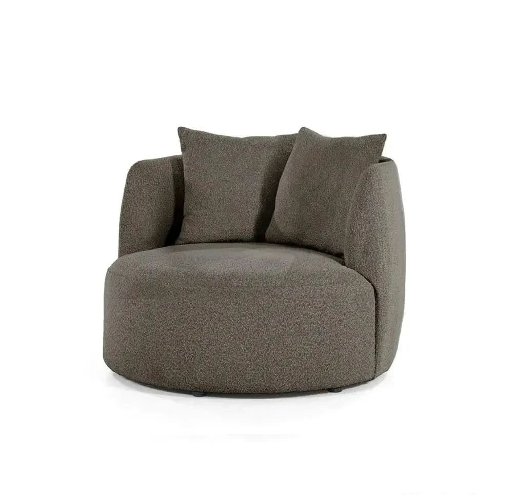 Hannah Single Seater Armchair With Elegance Defined With Timeless Craftsmanship Brown