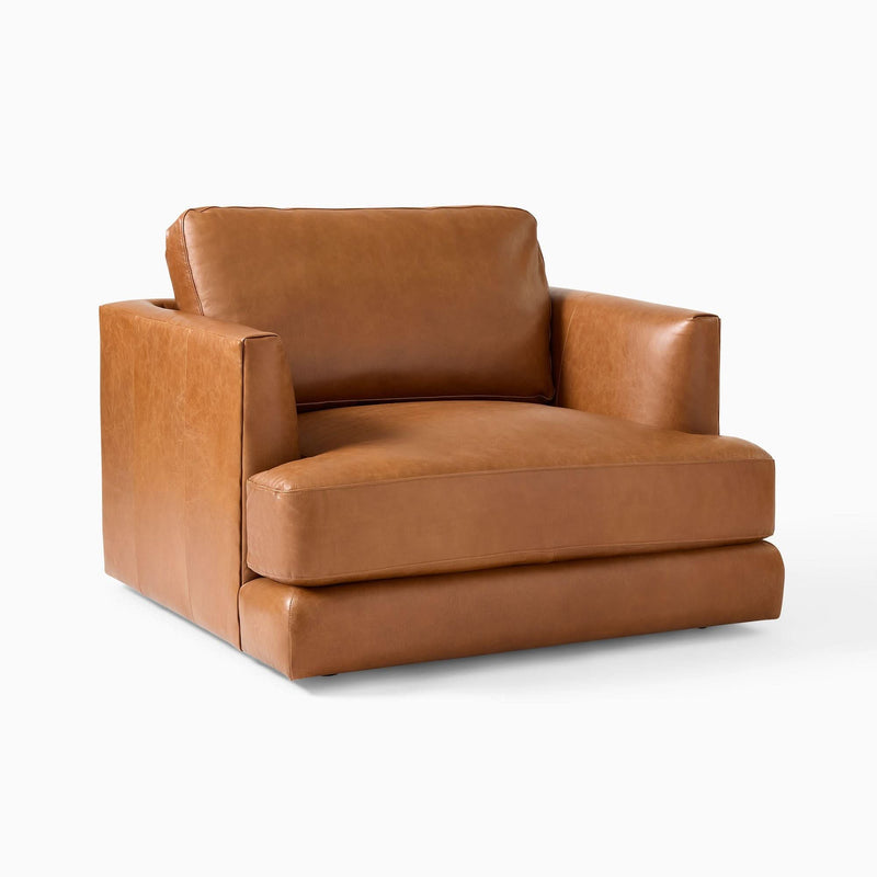 Leather Chair and a Half - Craft Decor