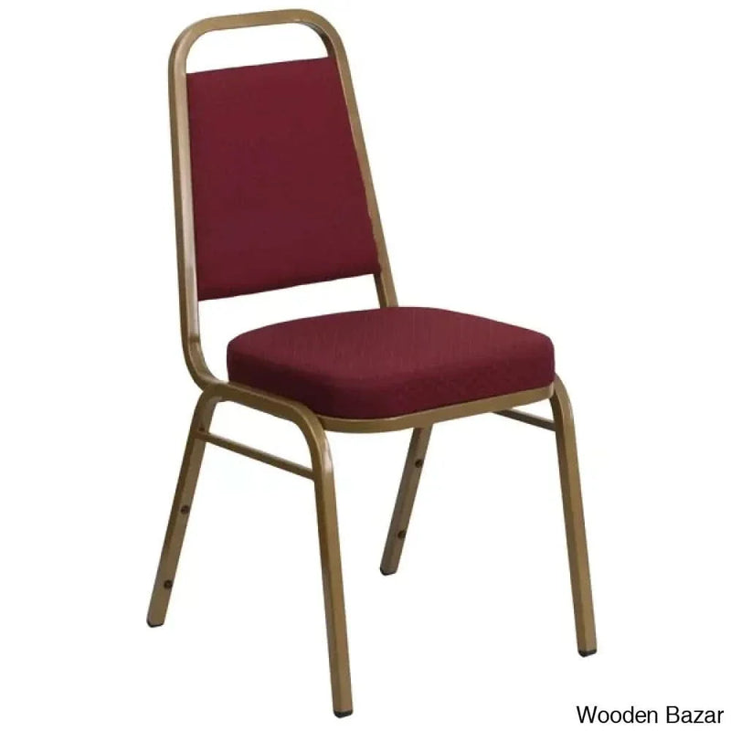 Hercules Series Trapezoidal Back Stacking Banquet Chair with 2.5" Thick Seat  - Craft Decor