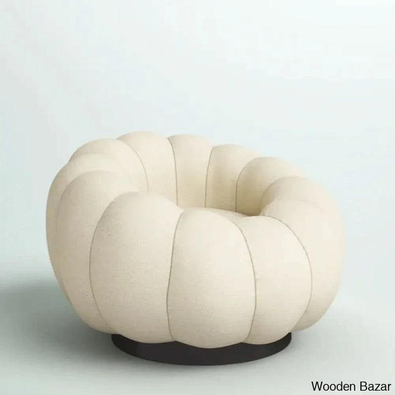 Humberto 36.6'' Wide Swivel Papasan Chair