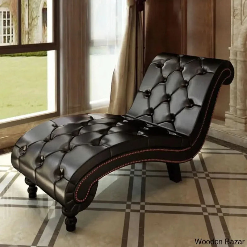 Iancarlo Chesterfield Chaise Lounge