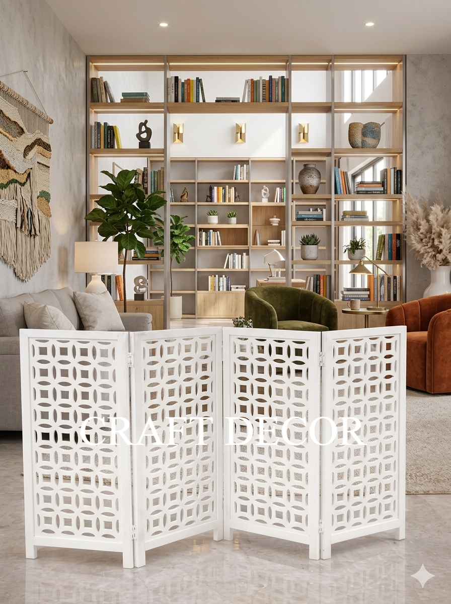 Wooden Room Divider Partition | Pet Safety Gae | Baby Safety Gate in 3 Feet Height