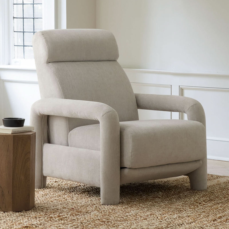 Kaizone Modern Plush Recliner Chair - Craft Decor