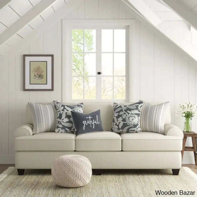 James 88'' Upholstered  Unique 3 Seater Sleeper Sofa