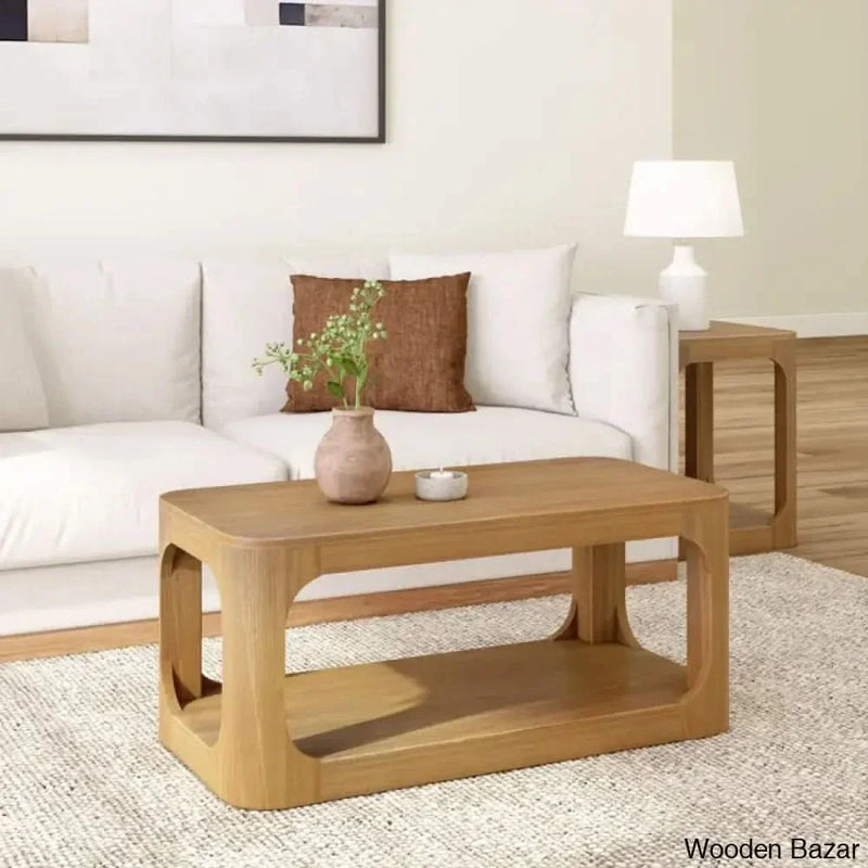 Jasmarie 4 Legs Coffee and Center Table with Storage