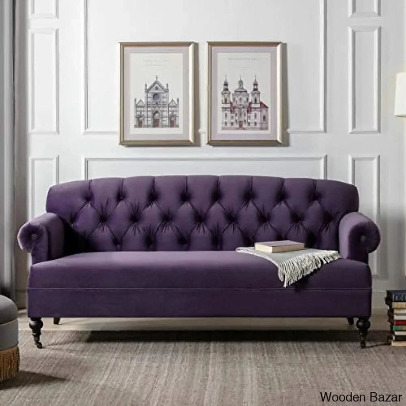 Jennifer Taylor Home Mackenzie Sofa, Purple