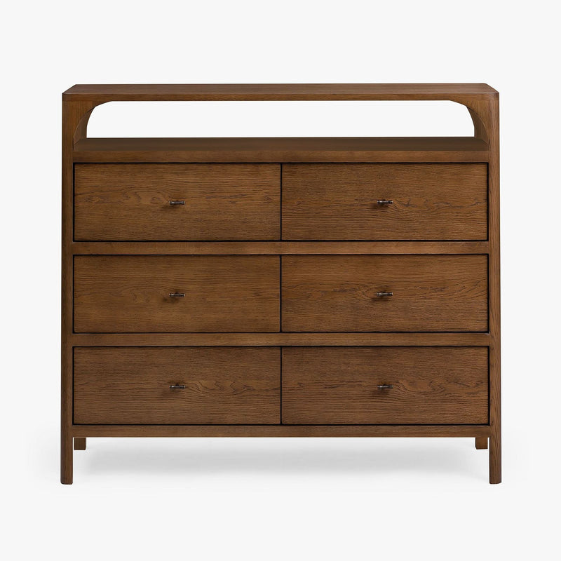 Arvaxed  6-Drawer Dresser - Craft Decor