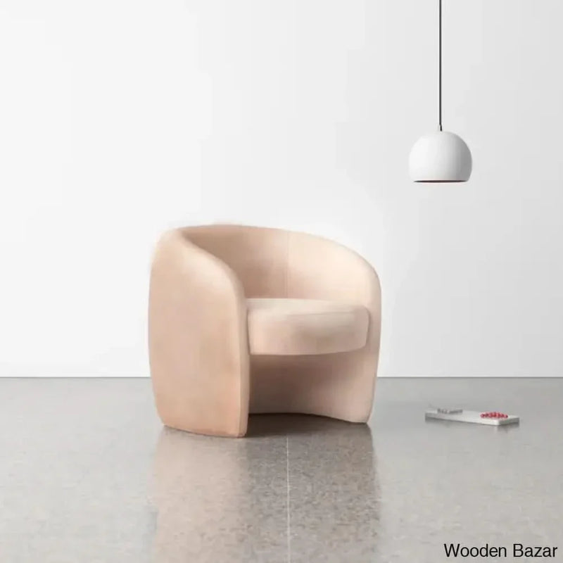 Kearney 35.43'' Wide Barrel Chair