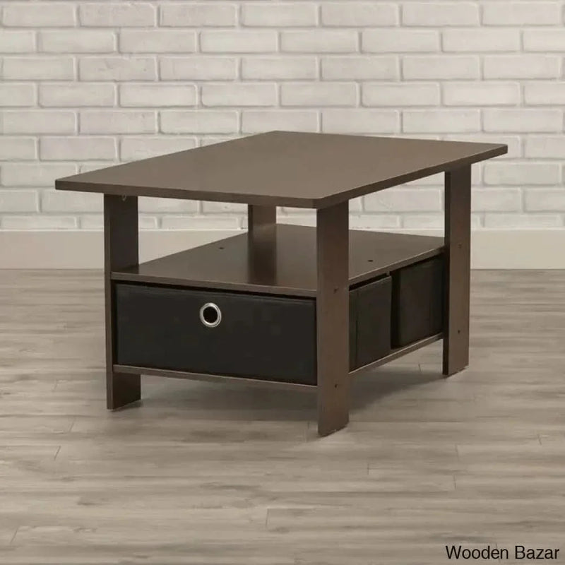 Kentony Coffee and center Table with Bin Drawer