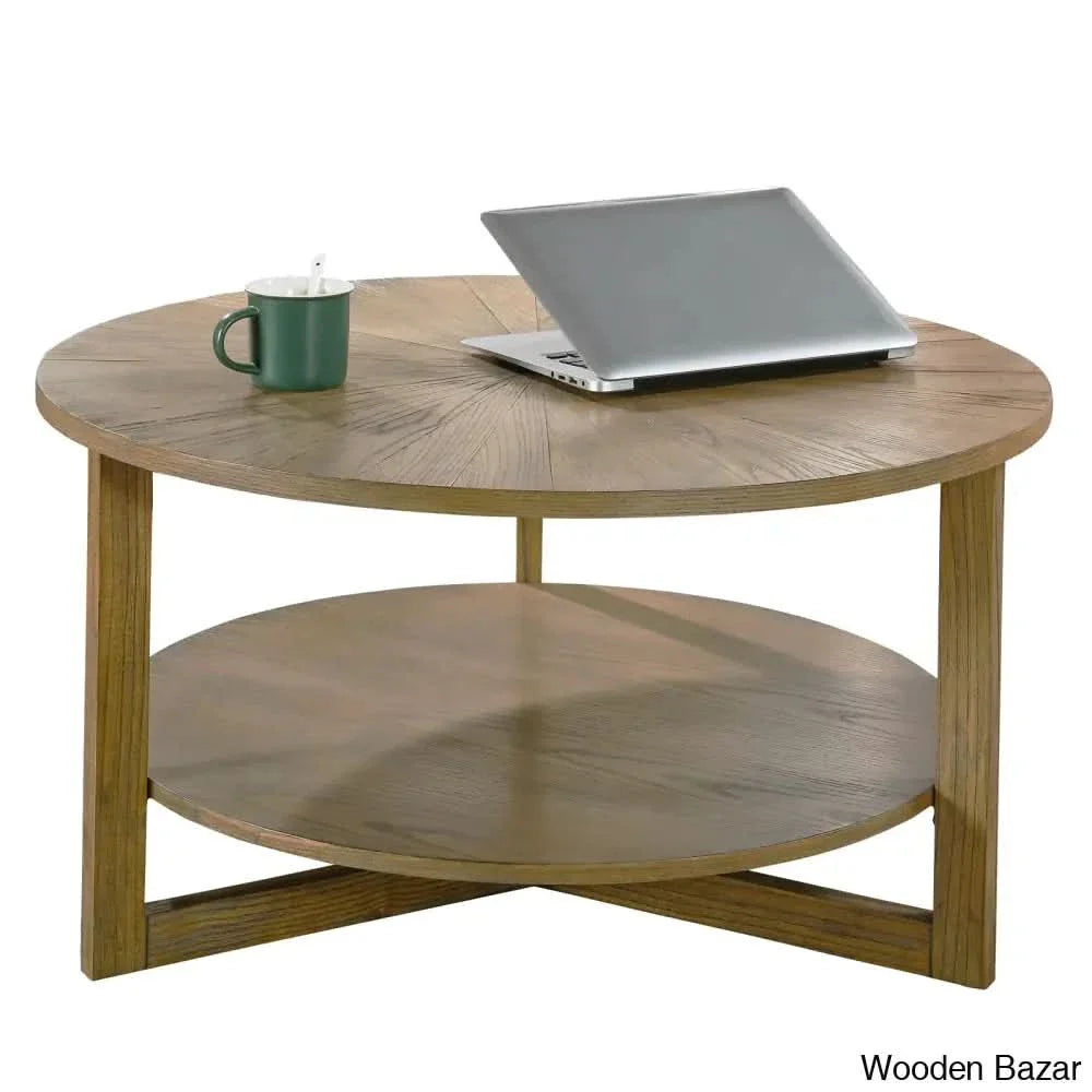 Khodie Latest Coffee And Center Table - Craft Decor Ash Brown