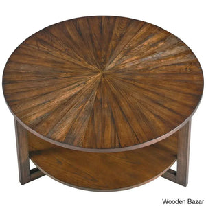 Khodie Latest Coffee And Center Table - Craft Decor Brown