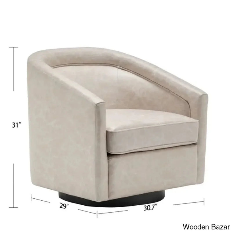 Kiersten 28.7'' Wide  Barrel Chair