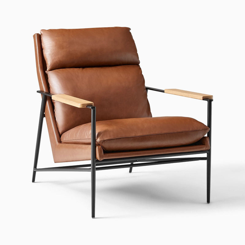 Bapik Leather Chair - Craft Decor