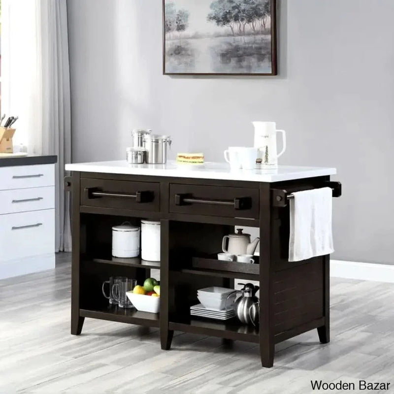 Kitchen Island Kitchen trolley cart cabinet kitchen island with storage