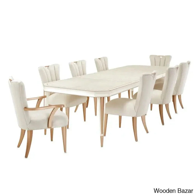 La Rachelle 9 - Piece Extendable Dining Set