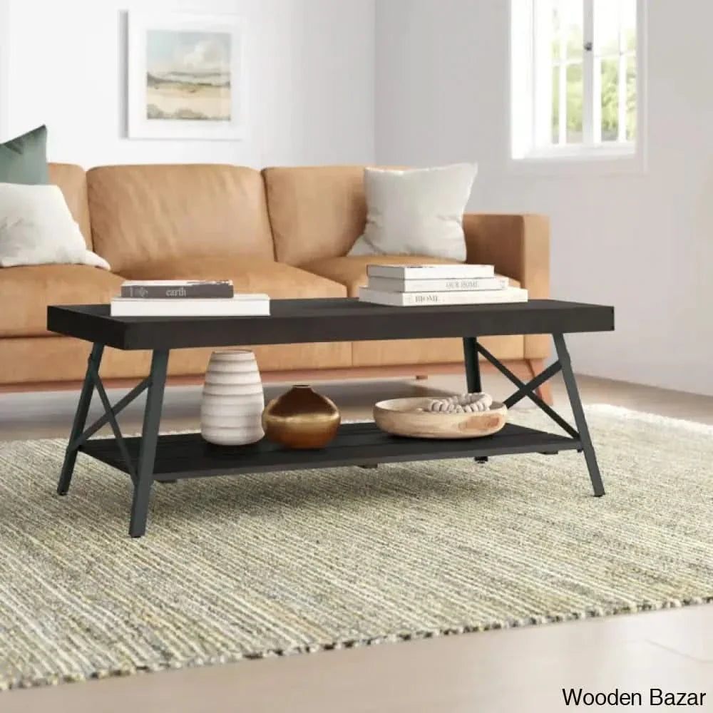 Lagunay Solid Wood Coffee And Center Table Espresso