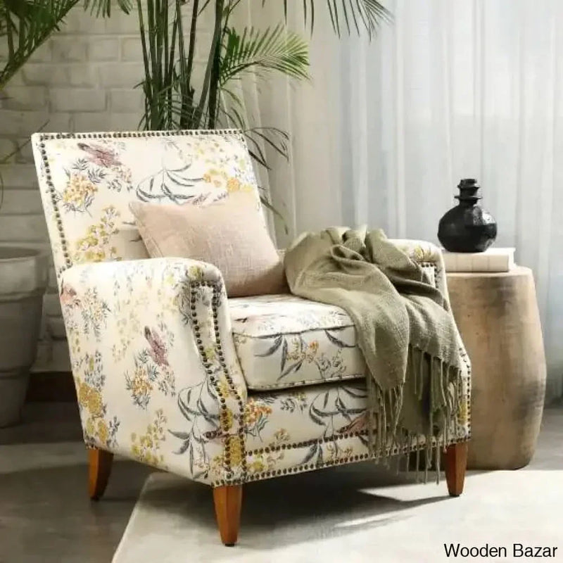 Latest Upholstered Royal Arm Chair - Craft Decor