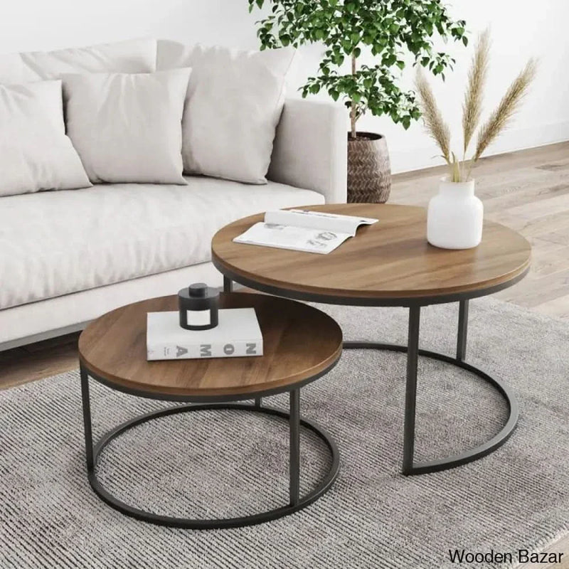 LETREN Coffee and center Table ( Set of 2)